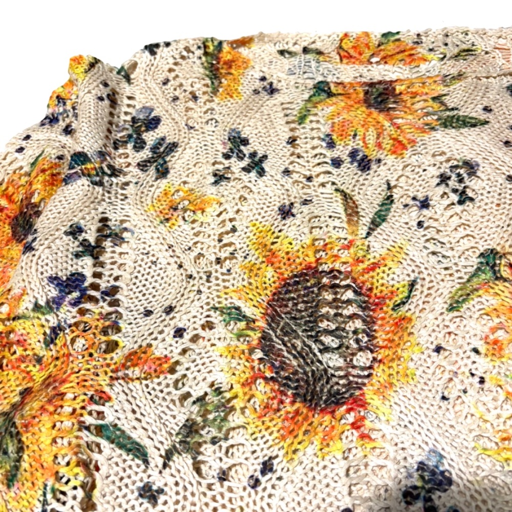 Sunflower long sleeves knit top size XL - Picture 4 of 9